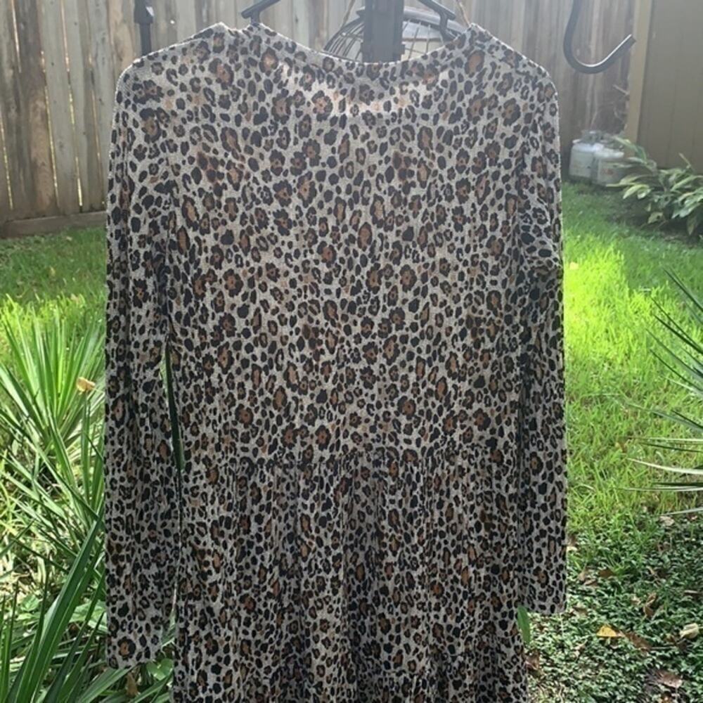 ▶️ Zara ◀️trafaluc leopard dress - Picture 5 of 15